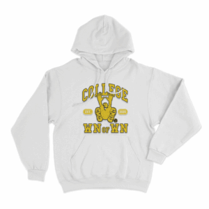 College WN of WN Unisex Hoodie White