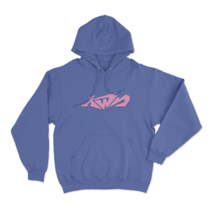 Kwn Logo Unisex Hoodie Blue