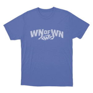 Kwn WN of WN Unisex T Shirt Blue