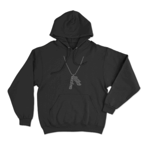 WN of WN Pendant Unisex Hoodie Black