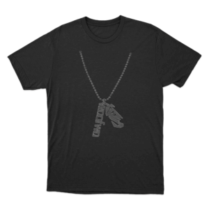 WN of WN Pendant Unisex T Shirt Black