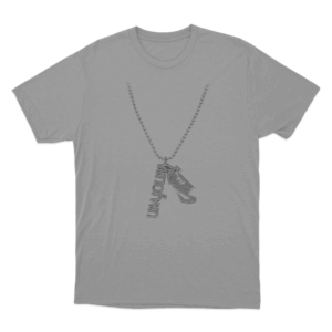 WN of WN Pendant Unisex T Shirt Grey